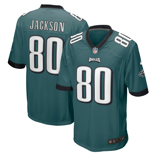 Tyree Jackson Philadelphia Eagles Nike Game Jersey - Midnight Green