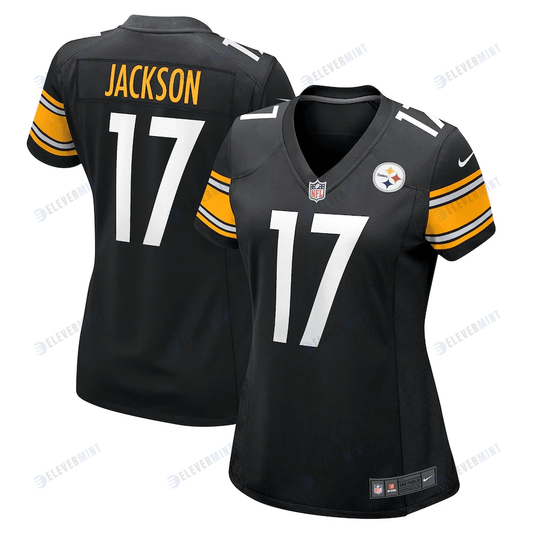 William Jackson 17 Pittsburgh Steelers Women's Game Player Jersey - Black