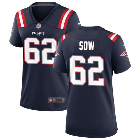 Sidy Sow New England Patriots Nike Women's Game Jersey - Navy