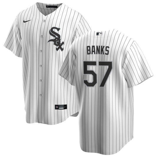 Tanner Banks Chicago White Sox Nike Home Replica Jersey - White