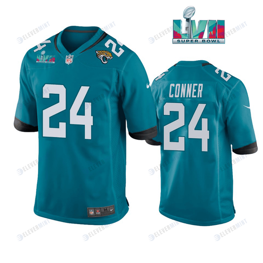 Snoop Conner 24 Jacksonville Jaguars Super Bowl LVII Super Bowl LVII Teal Men Game Jersey