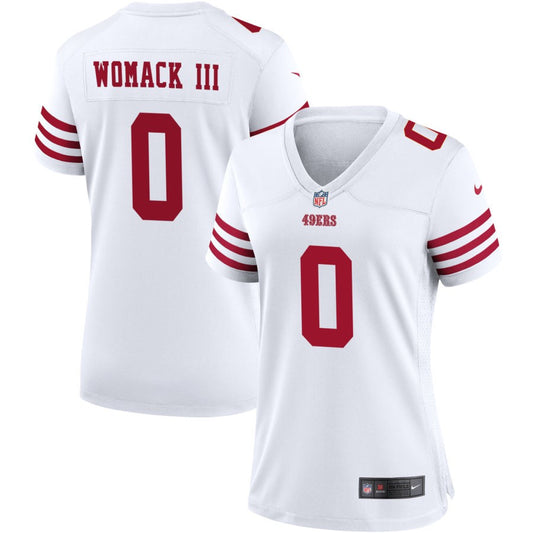 Samuel Womack III San Francisco 49ers Nike Women's Game Jersey - White