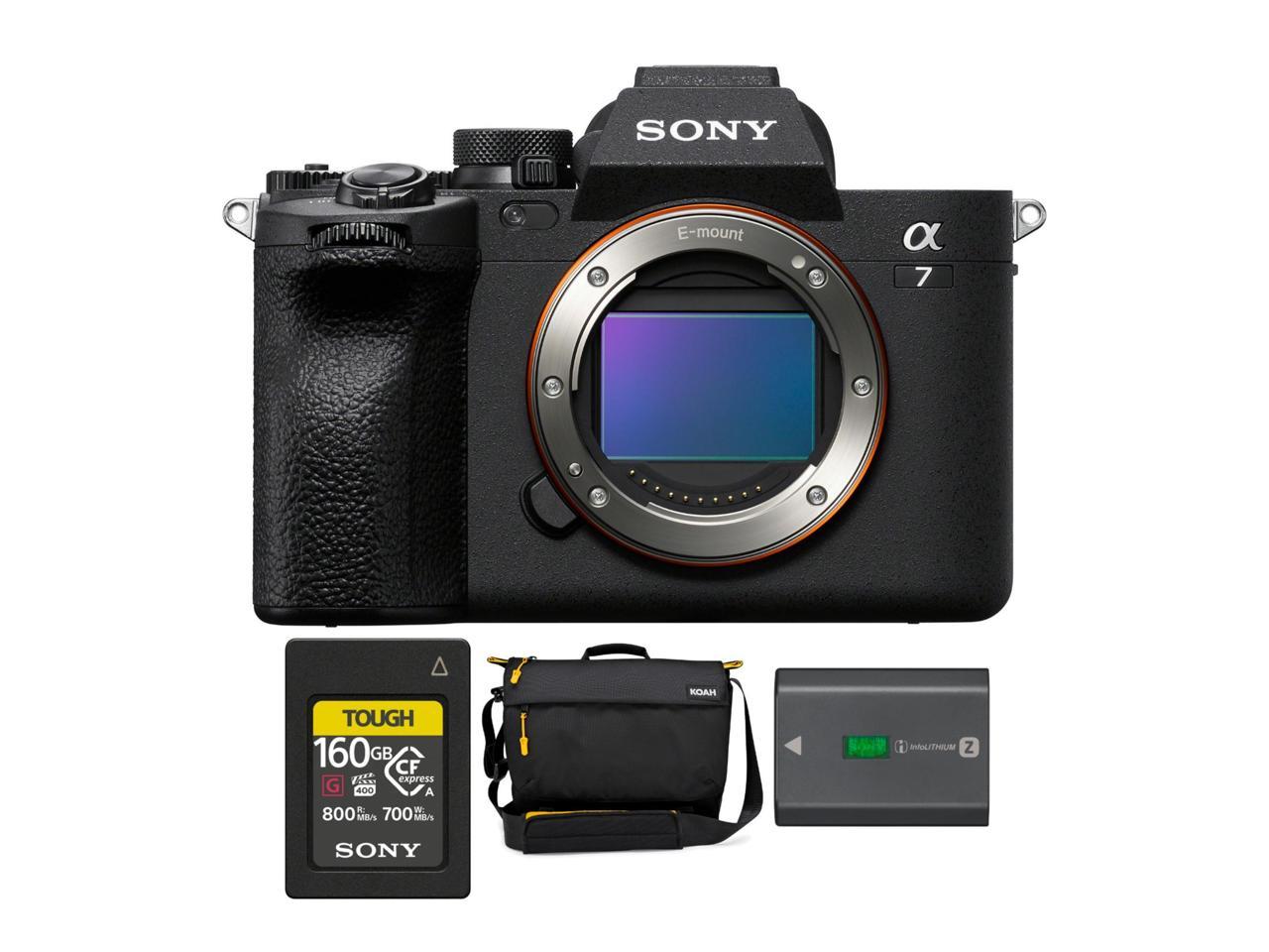 Sony Alpha 7 IV Full-Frame Mirrorless Interchangeable Lens Camera Bundle