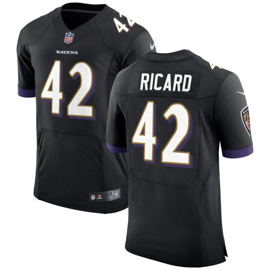 Patrick Ricard Baltimore Ravens Nike Speed Machine Elite Jersey - Black