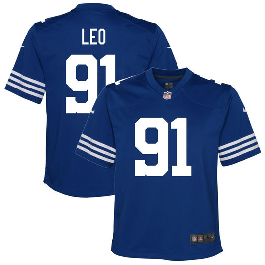 Titus Leo Indianapolis Colts Nike Youth Alternate Game Jersey - Royal