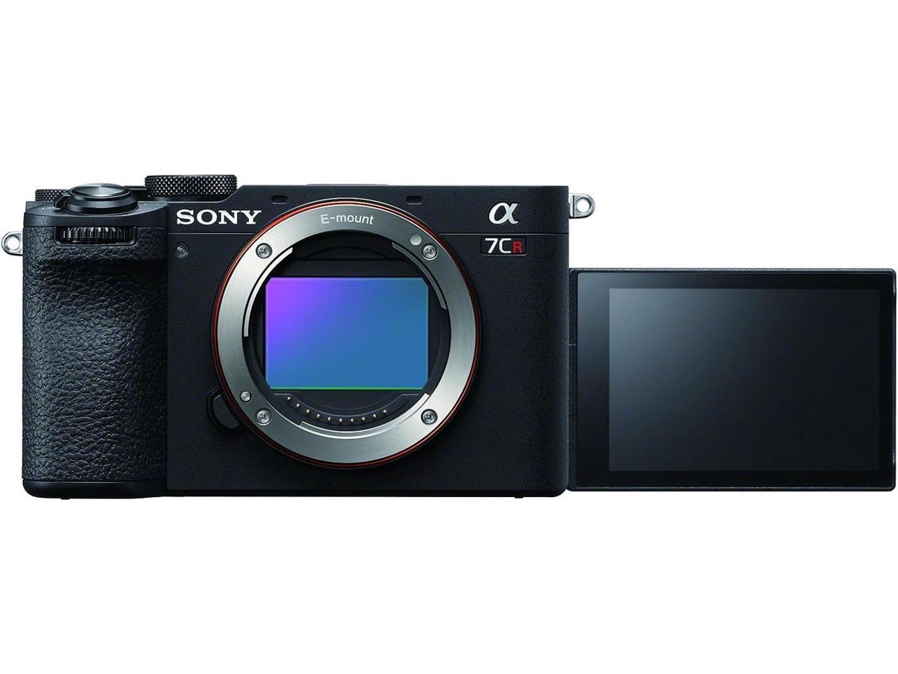 Sony Alpha 7CR Full-Frame Interchangeable Lens Camera (Black)