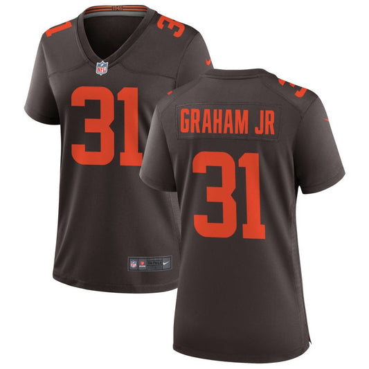 Thomas Graham Jr Cleveland Browns Nike Women's Alternate Game Jersey - Brown