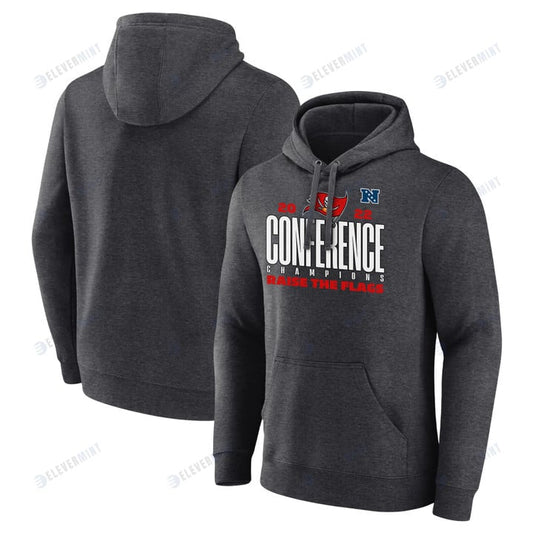 Tampa Bay Buccaneers NFC Conference Champions Raise The Flags Black Pullover Hoodie