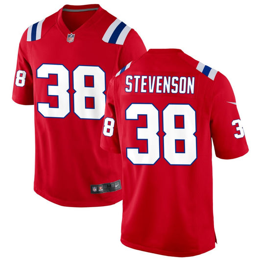 Rhamondre Stevenson New England Patriots Nike Alternate Jersey - Red