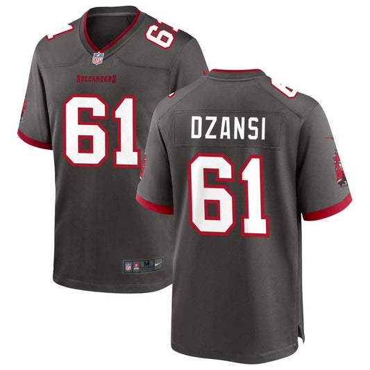 Silas Dzansi Tampa Bay Buccaneers Nike Youth Alternate Game Jersey - Pewter