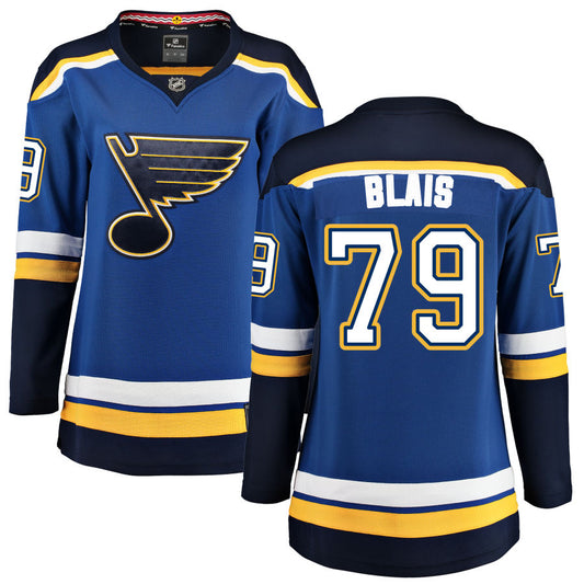 Sammy Blais St. Louis Blues Fanatics Branded Women's Home Breakaway Jersey - Blue