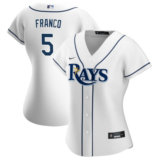 Wander Franco Tampa Bay Rays Nike Women's Home Replica Jersey - White