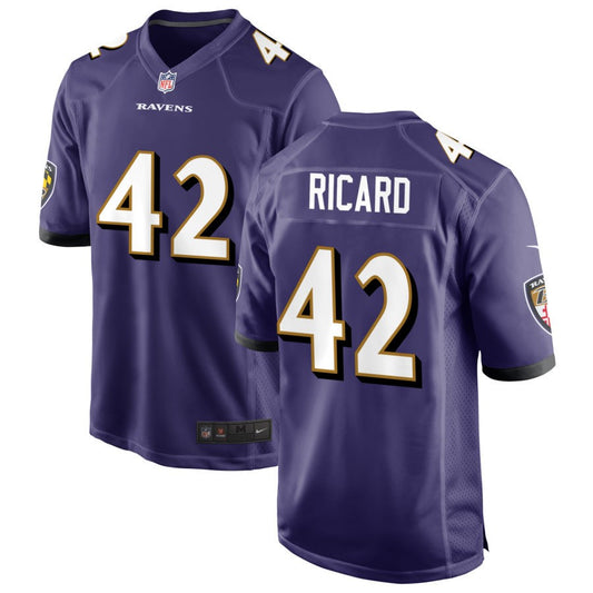 Patrick Ricard Baltimore Ravens Nike Game Jersey - White