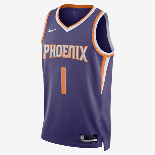 Phoenix Suns Icon Edition 2022/23 Nike Dri-FIT NBA Swingman Jersey - New Orchid