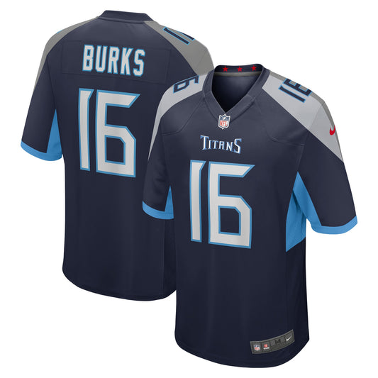 Treylon Burks Tennessee Titans Nike Player Game Jersey - Navy