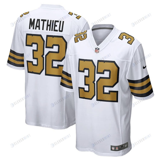 Tyrann Mathieu 32 New Orleans Saints Player Game Jersey - White