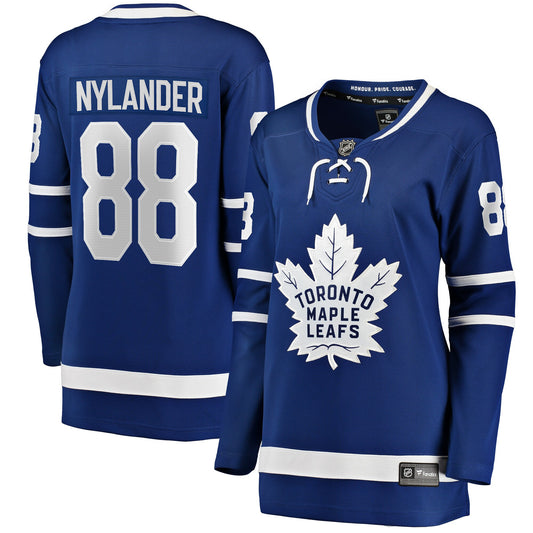 William Nylander Toronto Maple Leafs Fanatics Branded Women's Home Team Breakaway Player Jersey - Blue