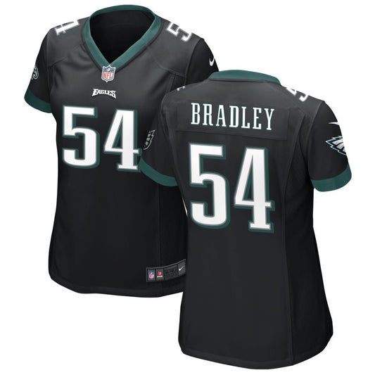 Shaun Bradley Philadelphia Eagles Nike Women's Alternate Game Jersey - Black