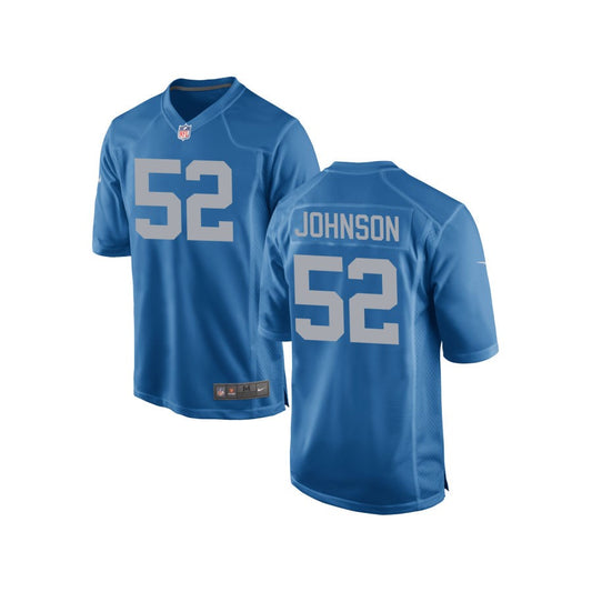 Raymond Johnson Detroit Lions Nike Youth Alternate Game Jersey - Royal