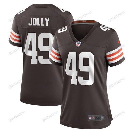 Shaun Jolly Cleveland Browns Women's Game Player Jersey - Brown