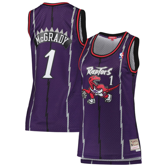 Tracy McGrady Toronto Raptors Mitchell & Ness Women's 1998-99 Hardwood Classics Swingman Jersey - Purple