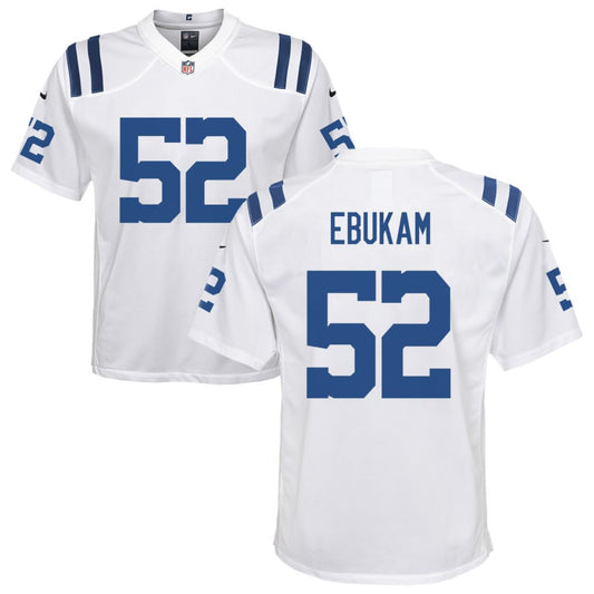 Samson Ebukam Nike Indianapolis Colts Youth Game Jersey - White