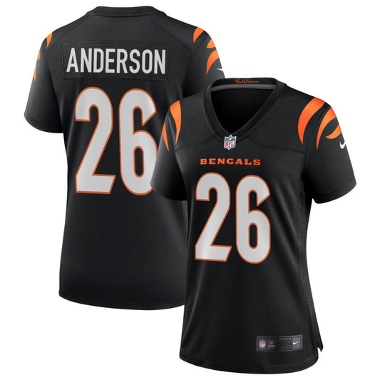 Tycen Anderson Cincinnati Bengals Nike Women's Game Jersey - Black