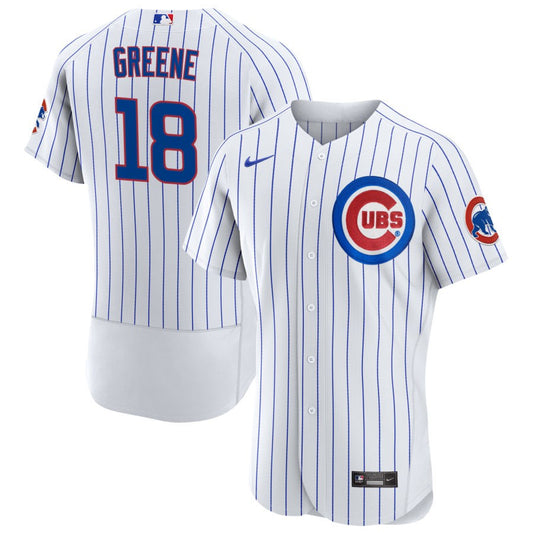 Shane Greene Chicago Cubs Nike Home Authentic Jersey - White