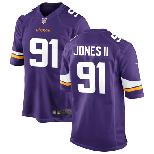 Pat Jones II Minnesota Vikings Nike Vapor Untouchable Elite Jersey - Purple