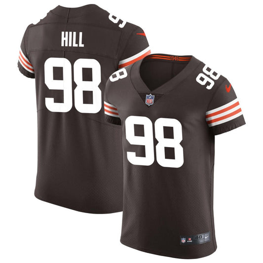 Trysten Hill Cleveland Browns Nike Vapor Elite Jersey - Brown