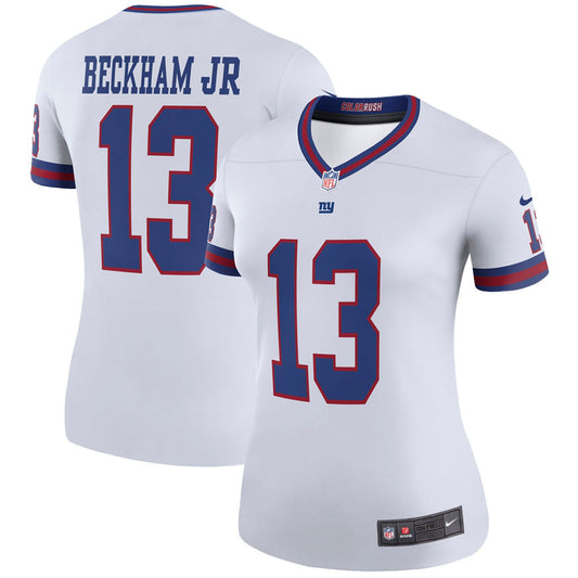 Women's New York Giants Odell Beckham Jr. Legend Jersey - White