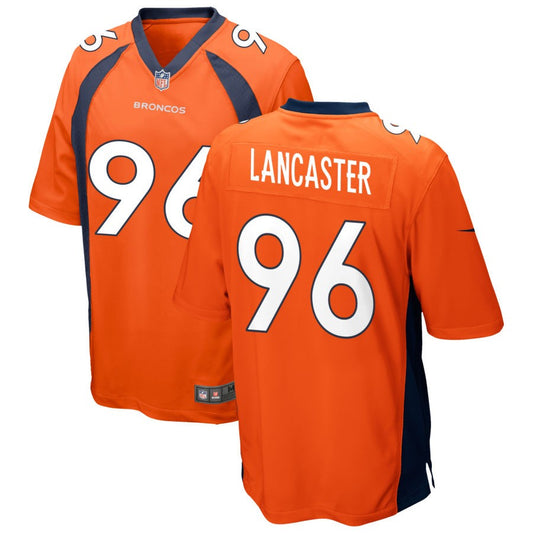 Tyler Lancaster Denver Broncos Nike Game Jersey - Orange