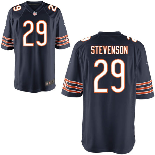 Tyrique Stevenson Chicago Bears Nike Youth Game Jersey - Navy