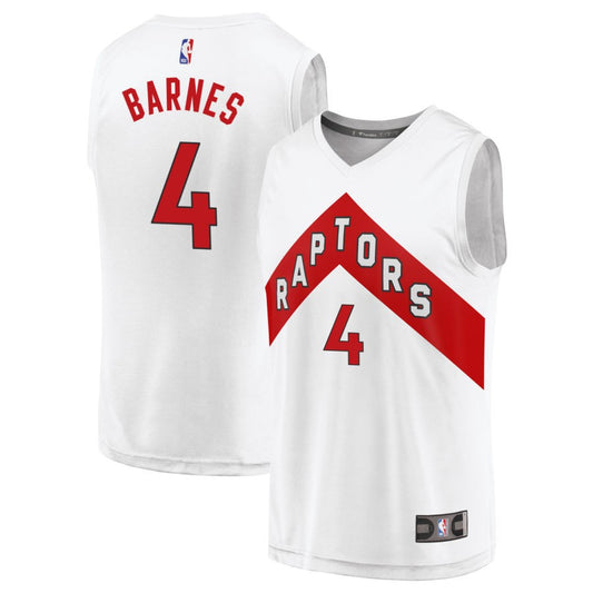 Scottie Barnes Toronto Raptors Fanatics Branded Fast Break Replica Jersey - Association Edition - White