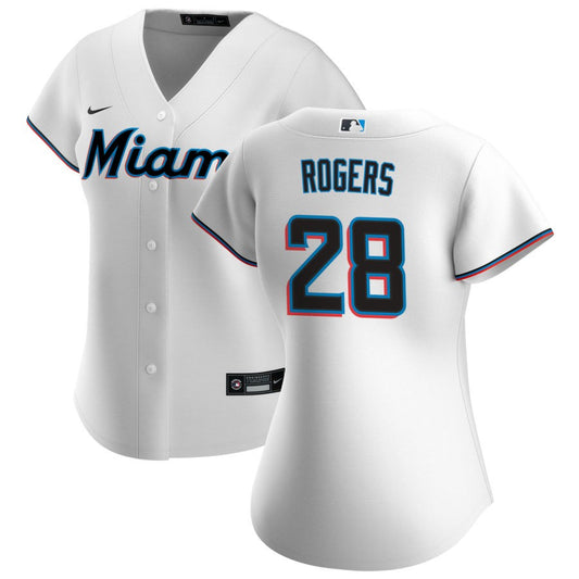 Trevor Rogers Miami Marlins Nike Women's Home Replica Jersey - White