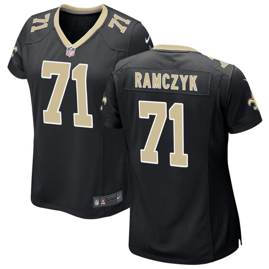 Ryan Ramczyk New Orleans Saints Nike Women's Game Jersey - Black