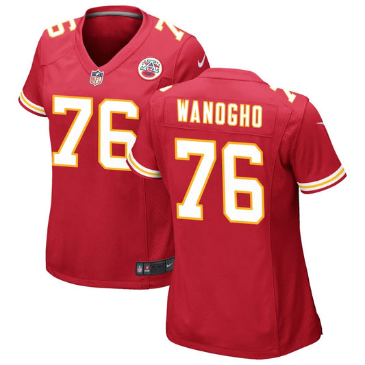 Prince Tega Wanogho Kansas City Chiefs Nike Women's Game Jersey - Red