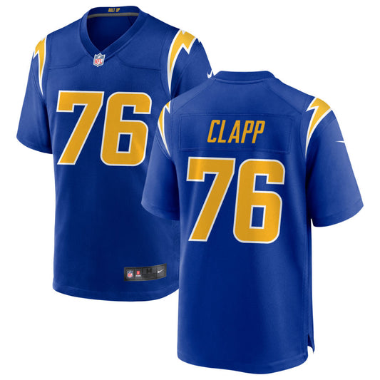 Will Clapp Los Angeles Chargers Nike Alternate Game Jersey - Royal