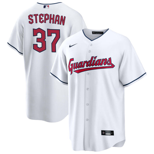 Trevor Stephan Cleveland Guardians Nike Youth Replica Jersey - White