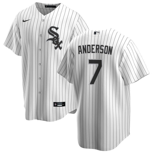 Tim Anderson Chicago White Sox Nike Youth Home Replica Jersey - White