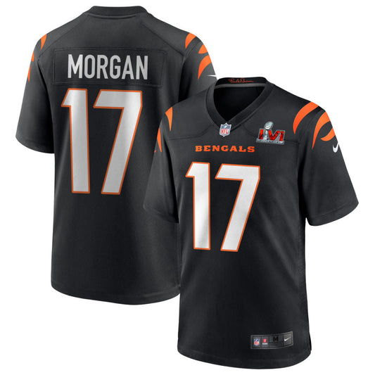 Stanley Morgan Cincinnati Bengals Nike Super Bowl LVI Game Jersey - Black