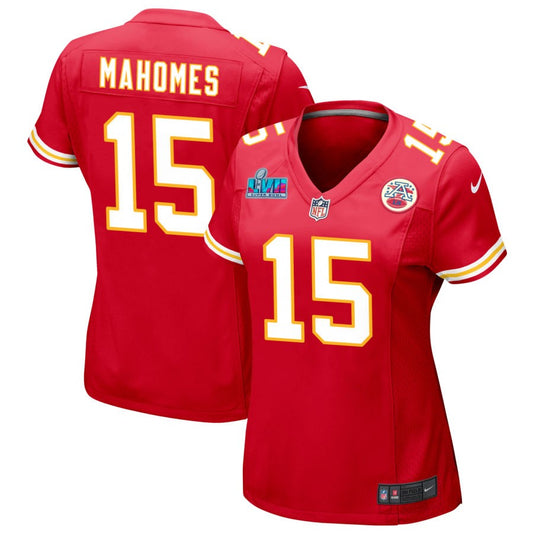 Patrick Mahomes Kansas City Chiefs Nike Women's Super Bowl LVII Game Jersey - Red